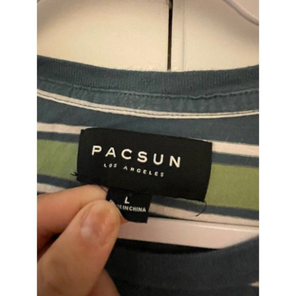 Pacsun Los Angeles Men's Short Sleeve T-Shirts Crew Neck Multicolor Size Large - Picture 3 of 3
